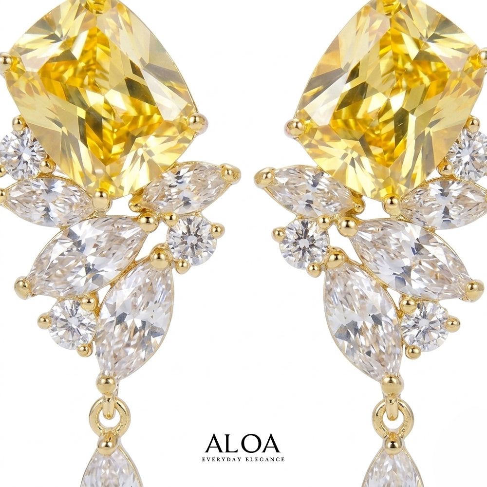 The Gold Axis Earrings