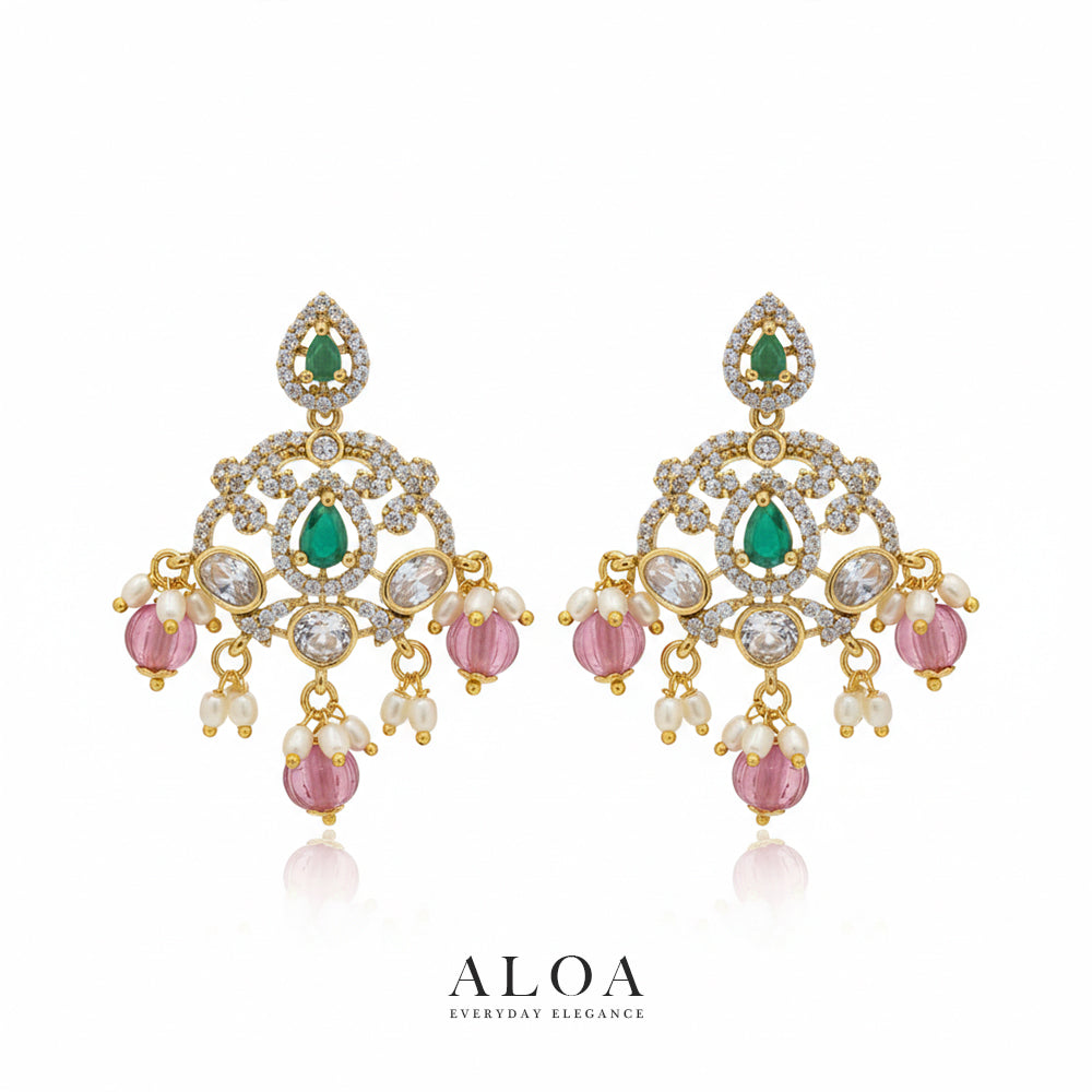 Imperial Verdant & Rose Gala Set