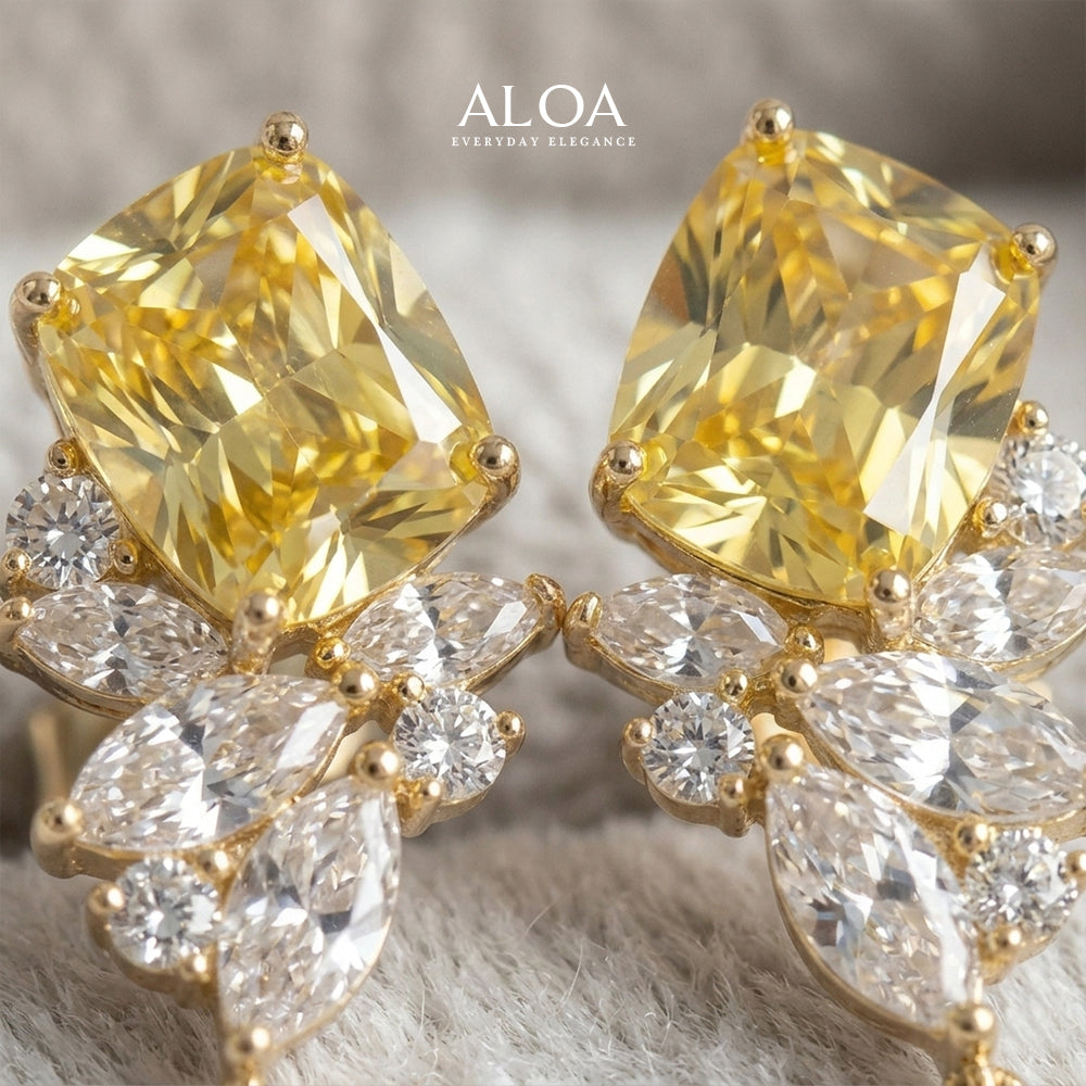 The Gold Axis Earrings