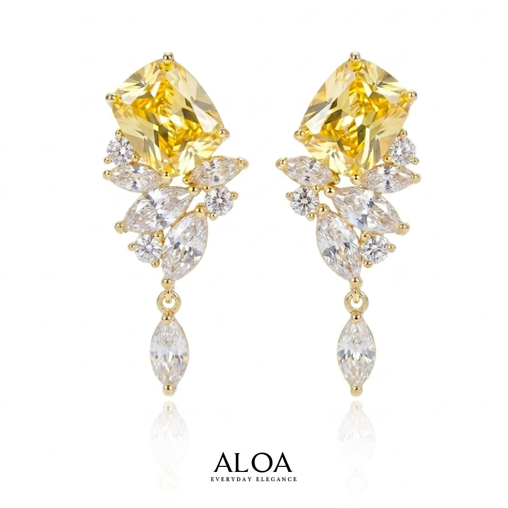 The Gold Axis Earrings