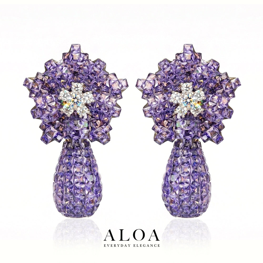 Lavender Mosaic Drops