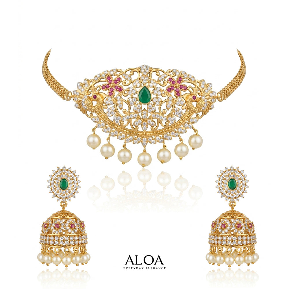 Jhumka & Choker Set