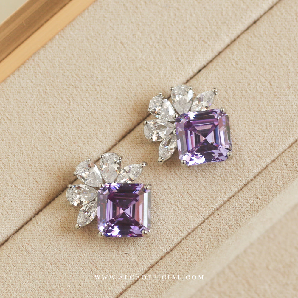Lavender Luxe Studs