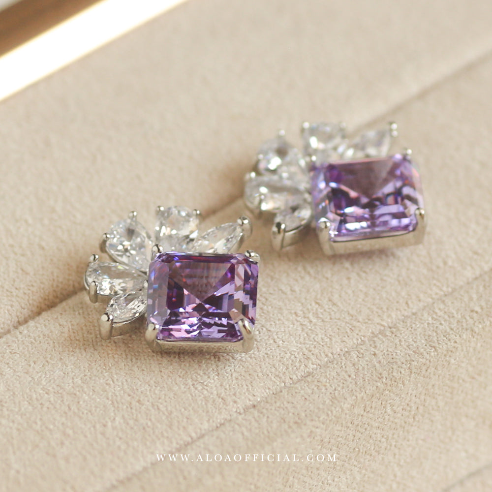 Lavender Luxe Studs