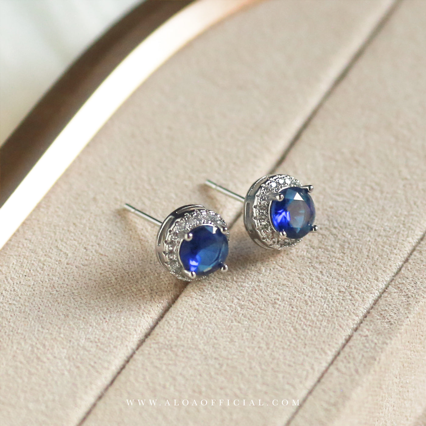 Blue Dainty Studs