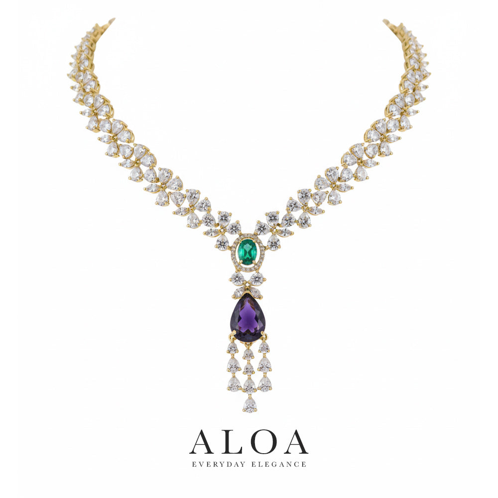 Sovereign Sparkle Neckalce Set