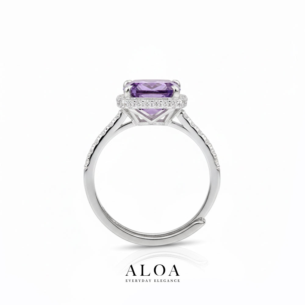 Purple Gemstone Ring