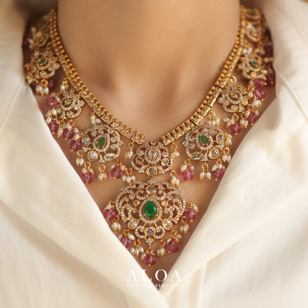 Imperial Verdant & Rose Gala Set