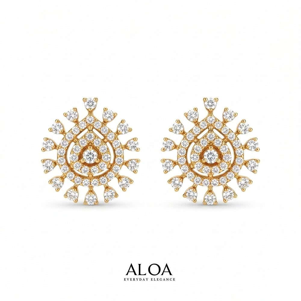 Sunburst Studs