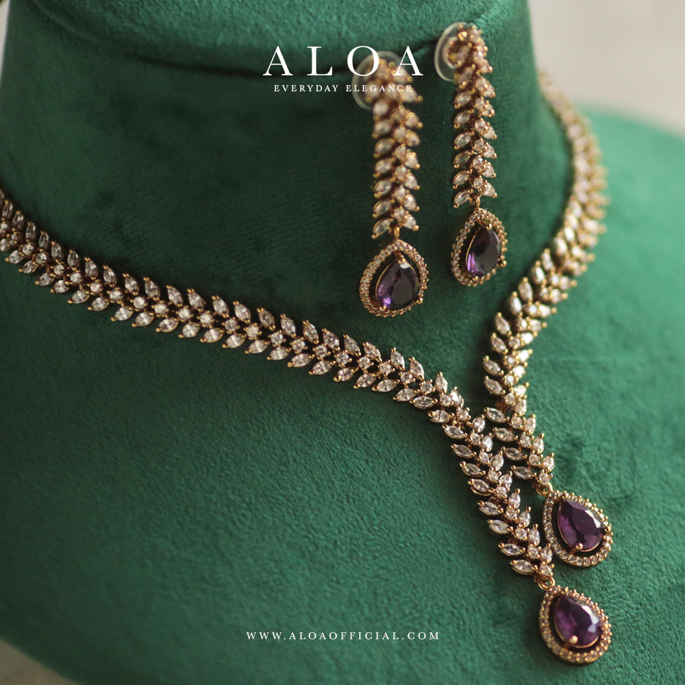 Banafsha Necklace Set