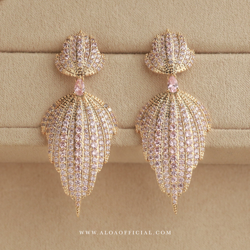 Pink Stardust Earrings