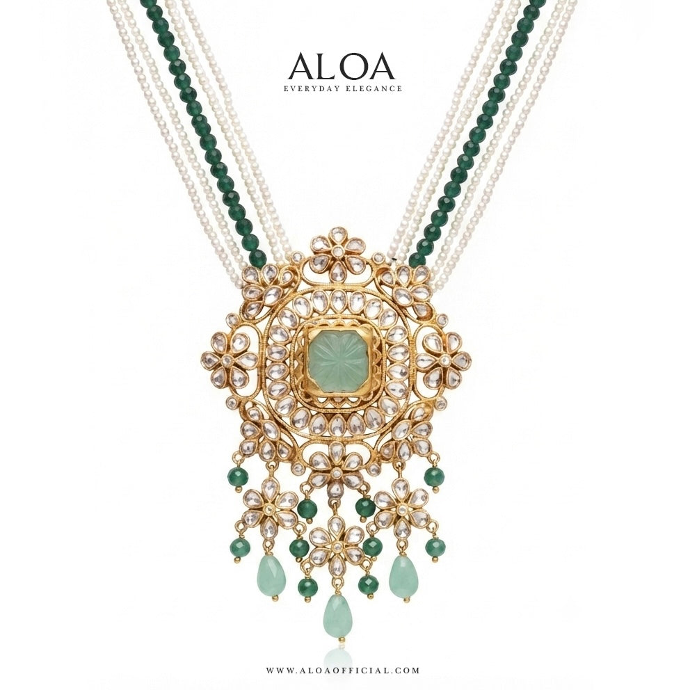 Heritage Mint Mala