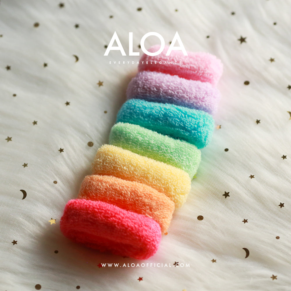 Rainbow Hairband Set