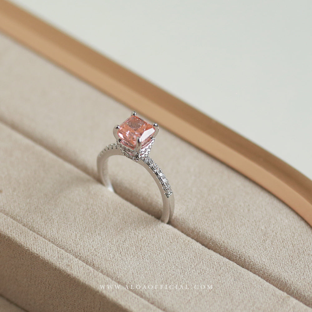 Champagne Whisper Adjustable Ring