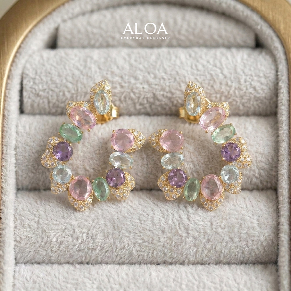 Pastel Palette Earrings