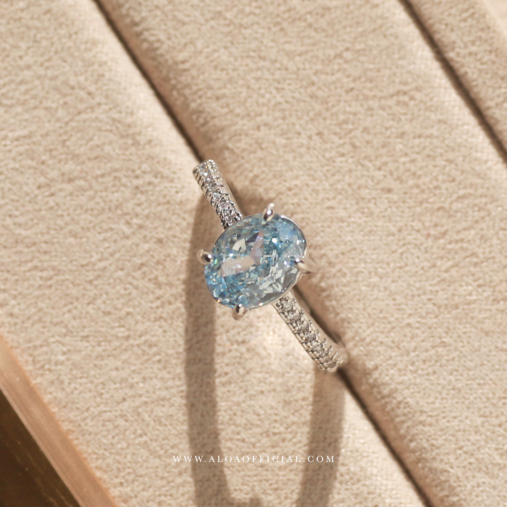 Twilight Glimmer Adjustable Ring