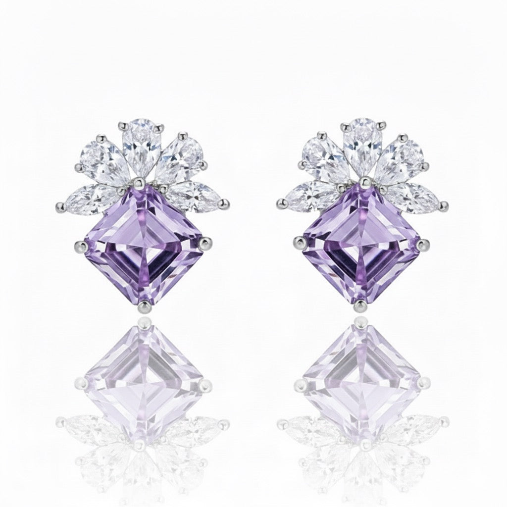 Lavender Luxe Studs