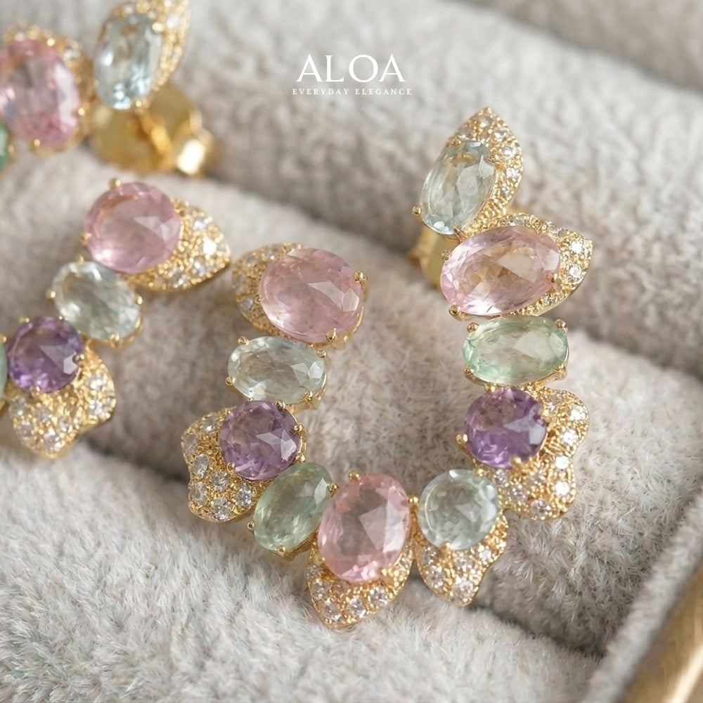 Pastel Palette Earrings
