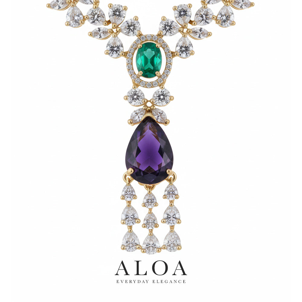 Sovereign Sparkle Neckalce Set