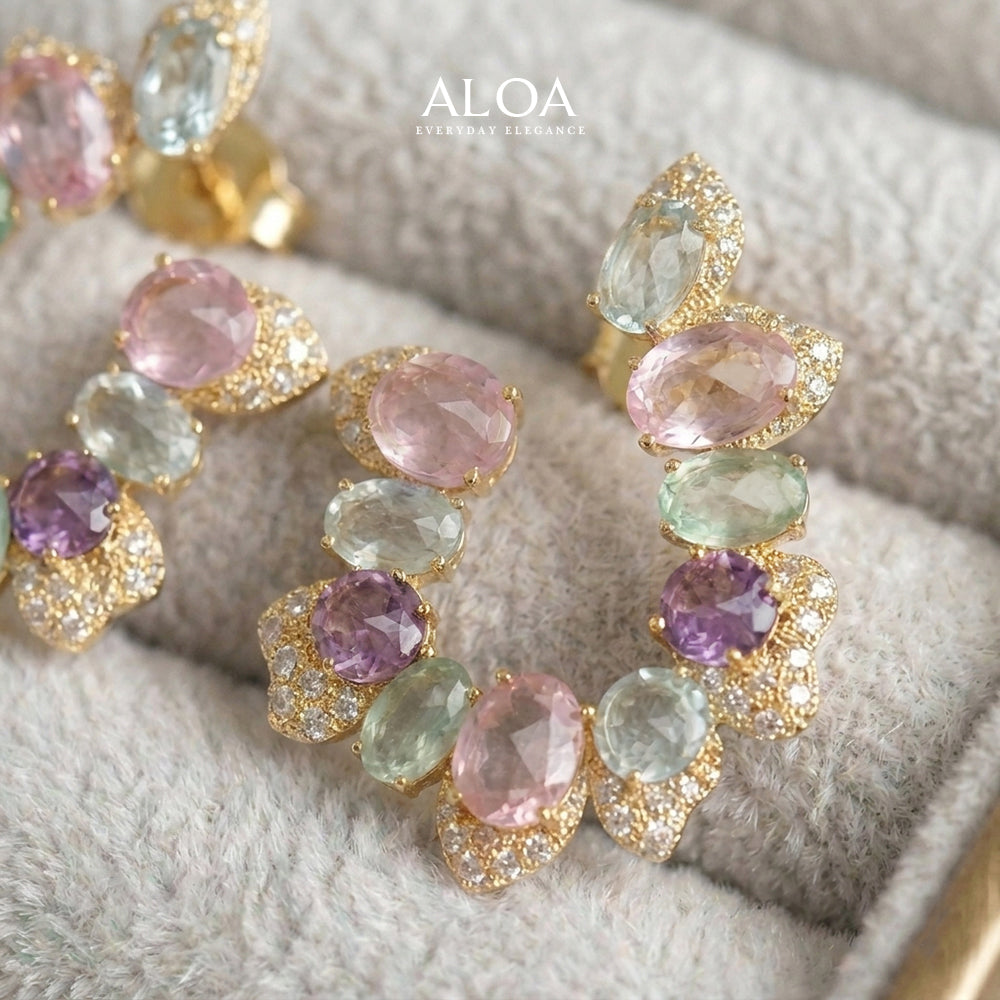 Pastel Palette Earrings