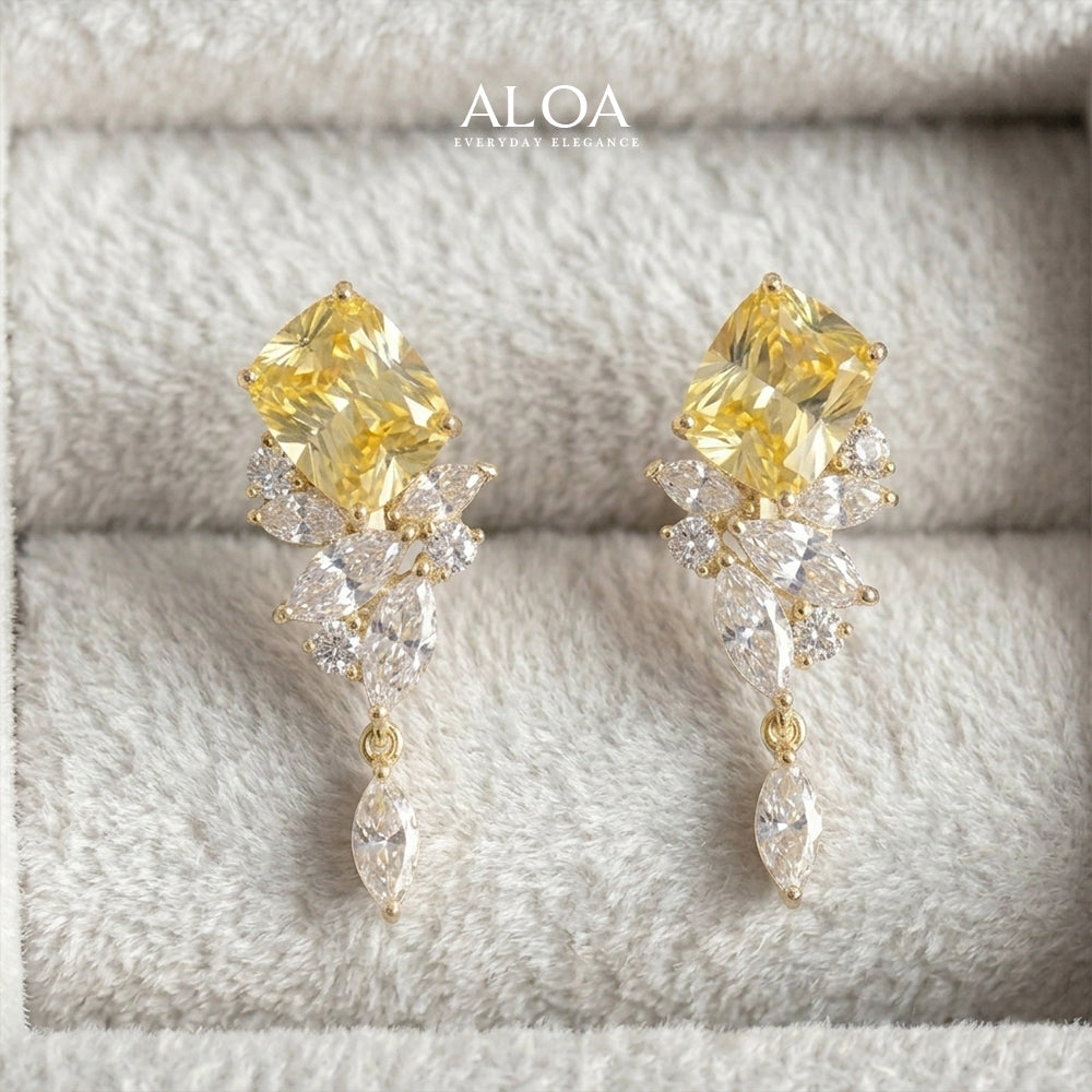 The Gold Axis Earrings