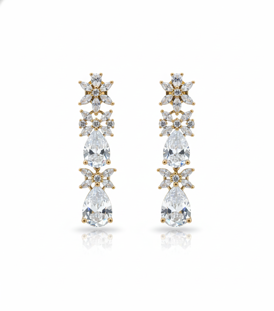 Crystal Drop Necklace