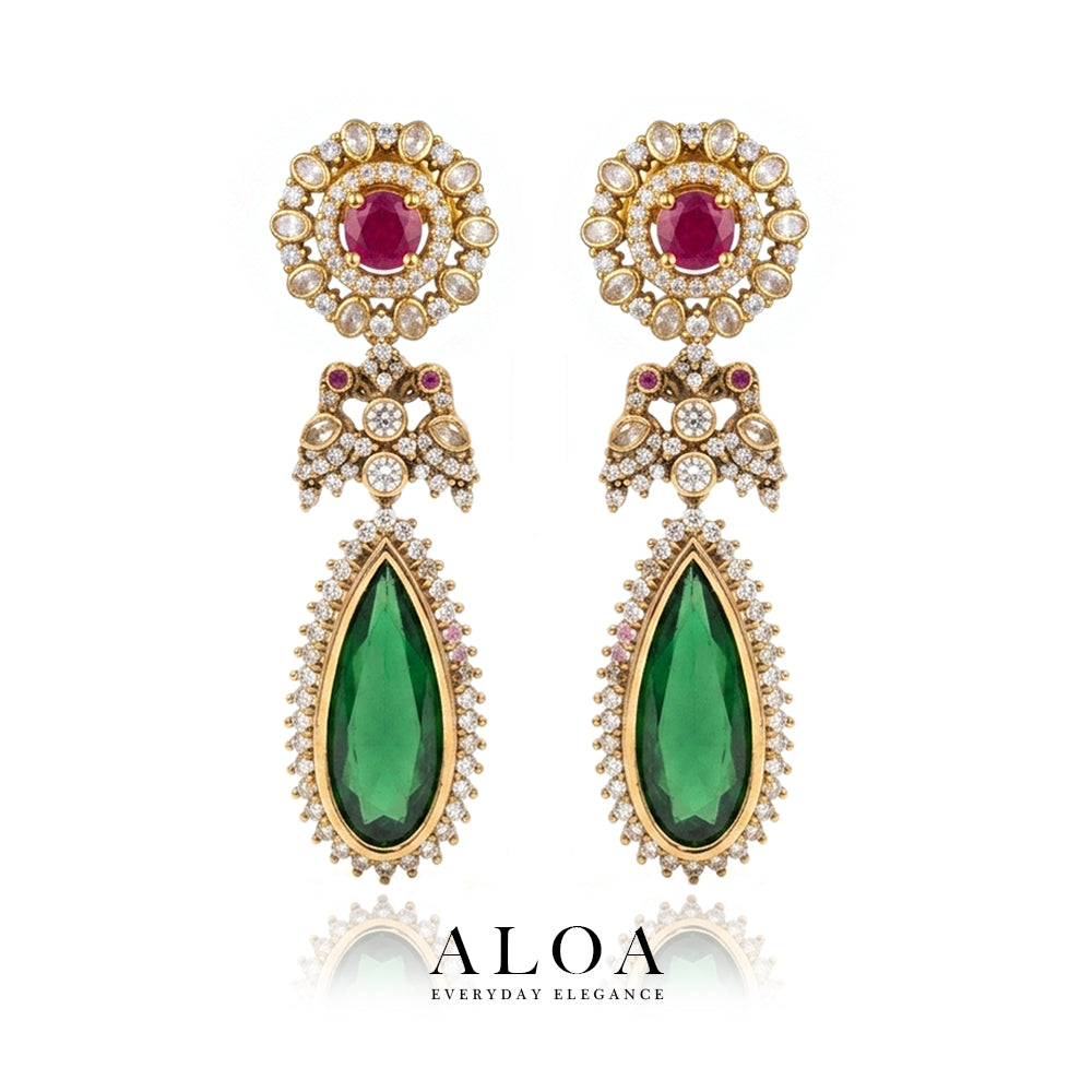 Emerald & Ruby Drops