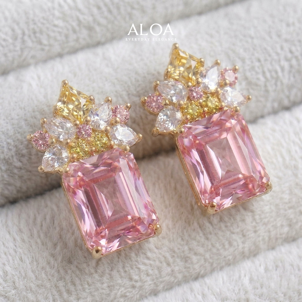 The Pink Meridian Earrings