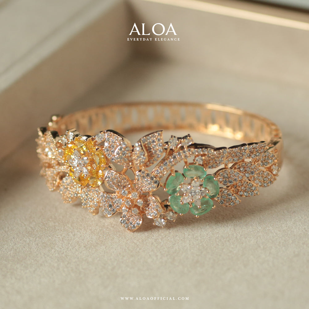 Solstice Flora Bangle