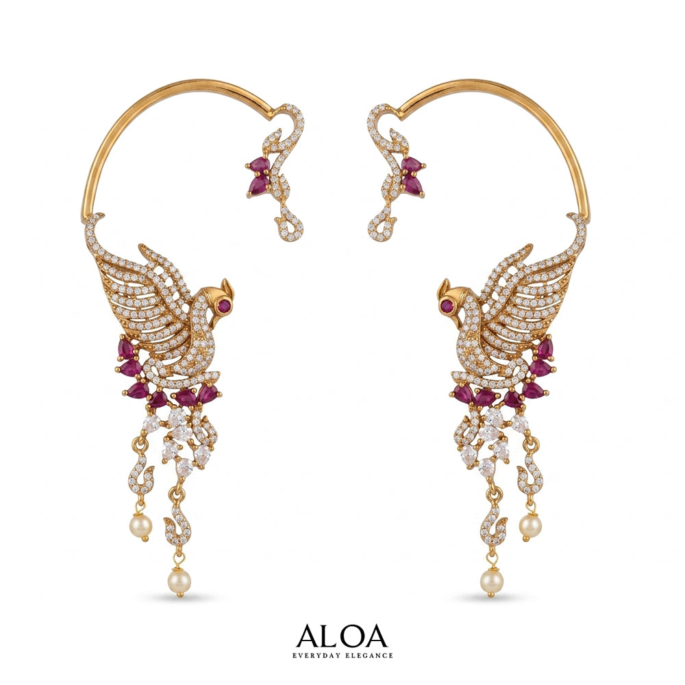 Peacock Statement Cuffs