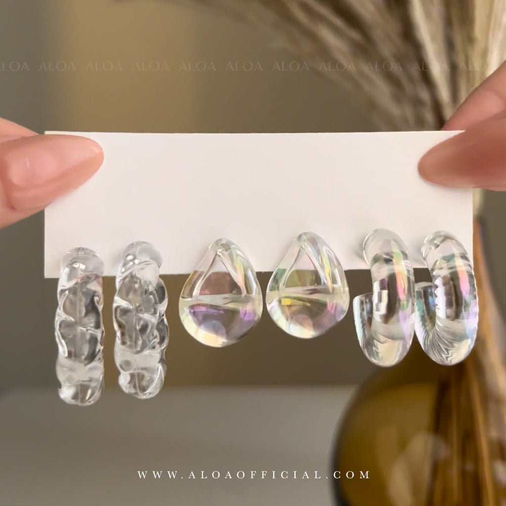 Statement Acrylic Hoops