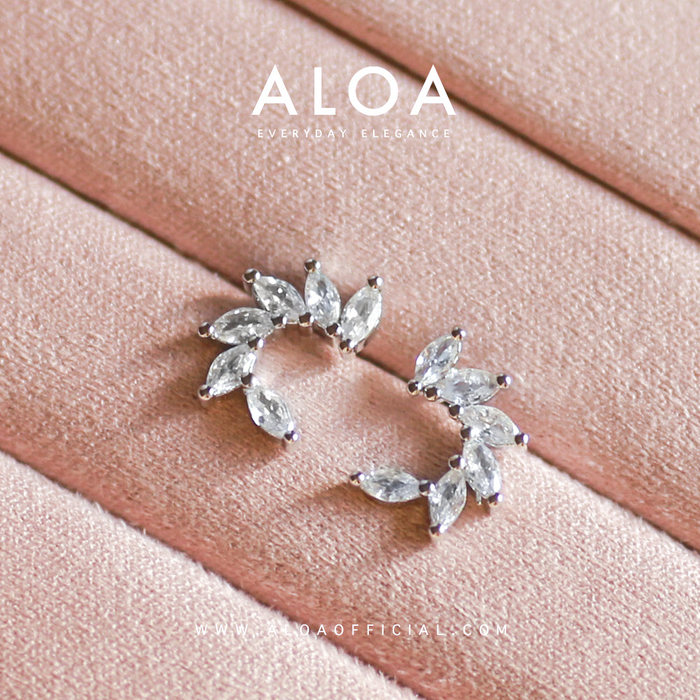 Drops of Sparkle CZ Earrings