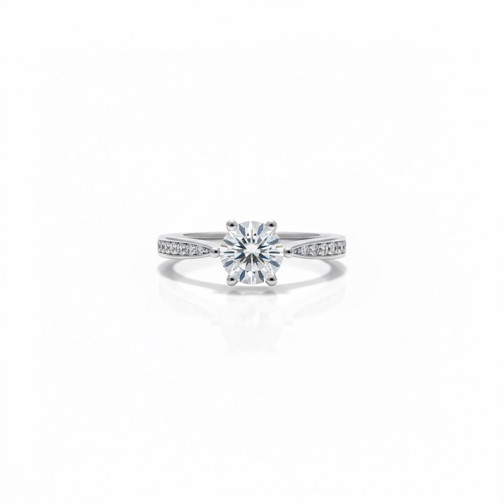 Arctic Aura Adjustable ring