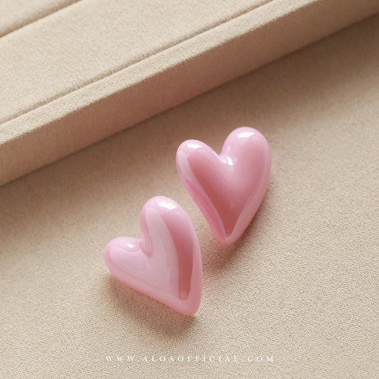 Candy Heart Earring