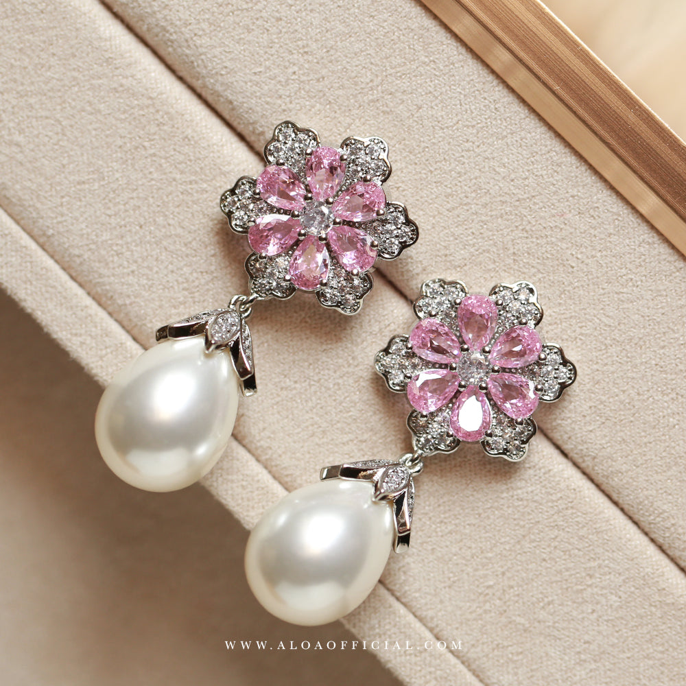 Floral Pearl Drops