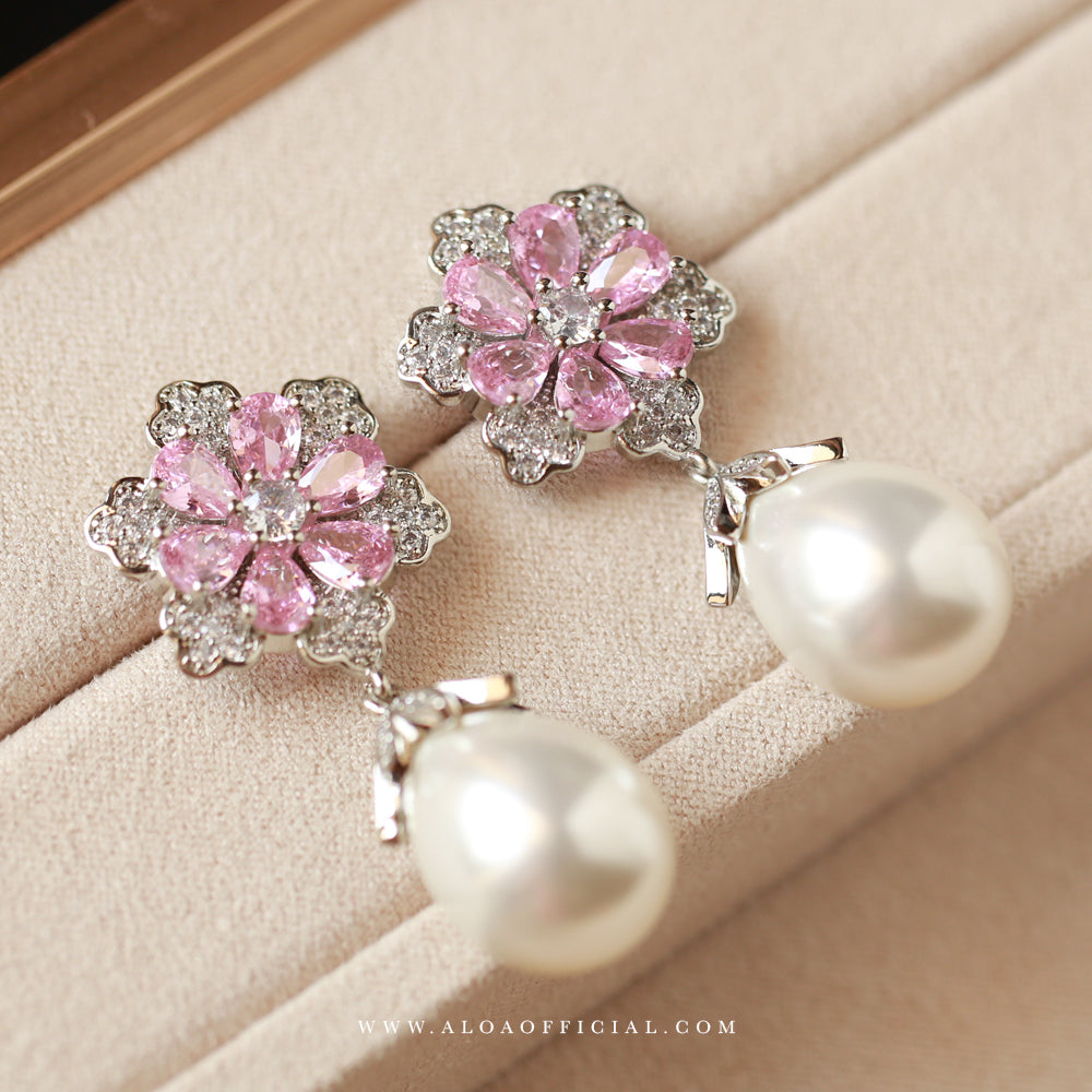 Floral Pearl Drops