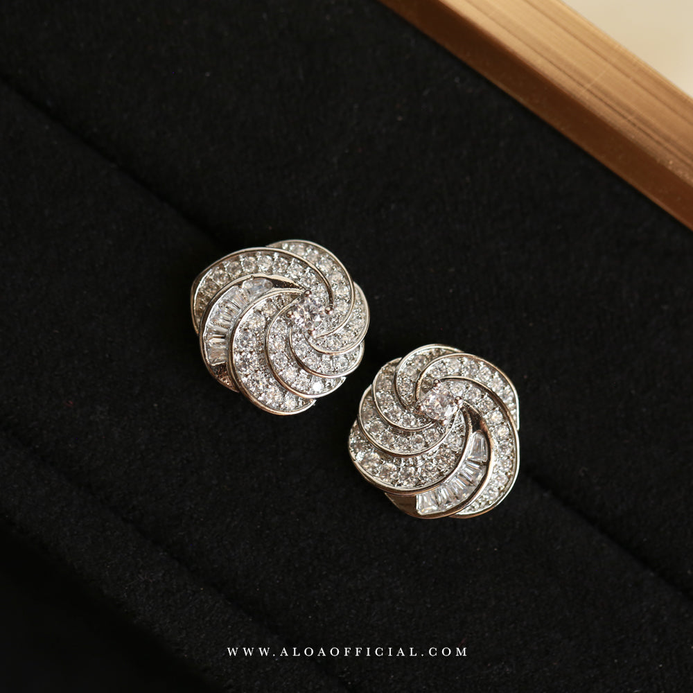 Opulent Dazzle CZ Studs