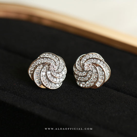 Opulent Dazzle CZ Studs