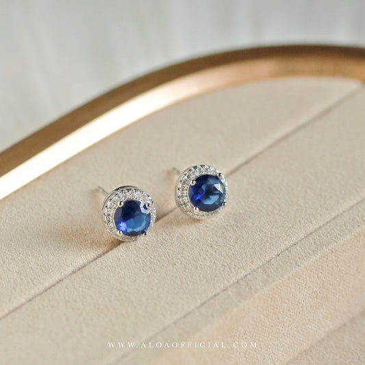 Blue Dainty Studs