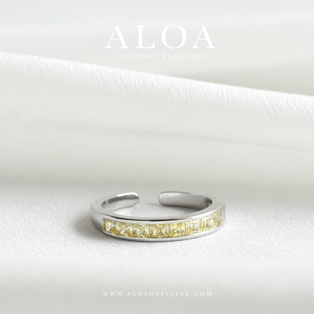 Ring Band in Yellow