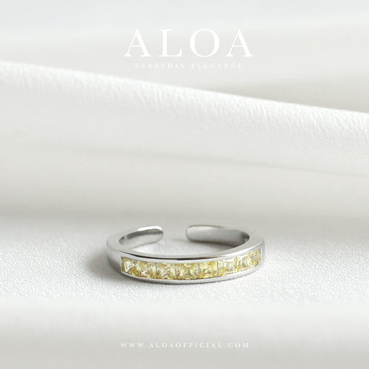 Ring Band in Yellow