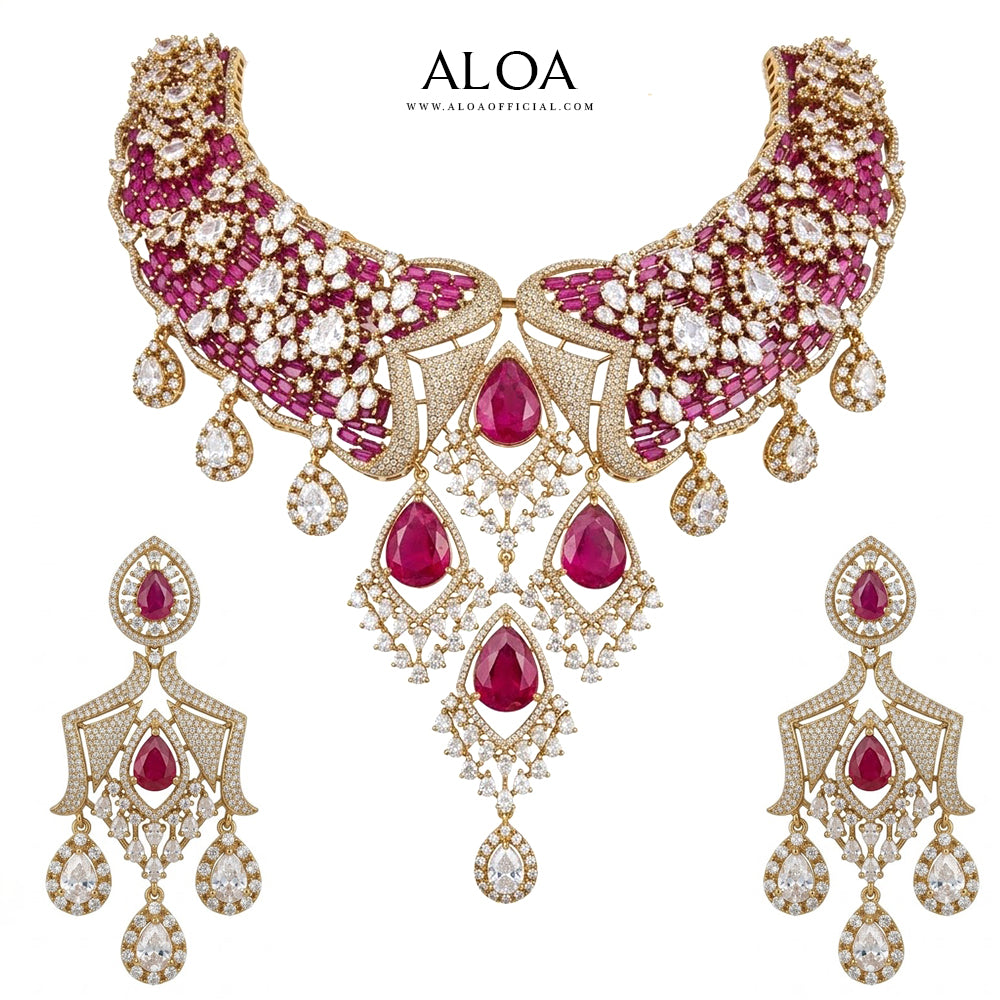 Grand Statement Necklace Set
