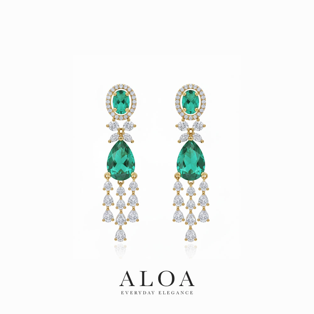 Emerald Cut Diamond Necklace