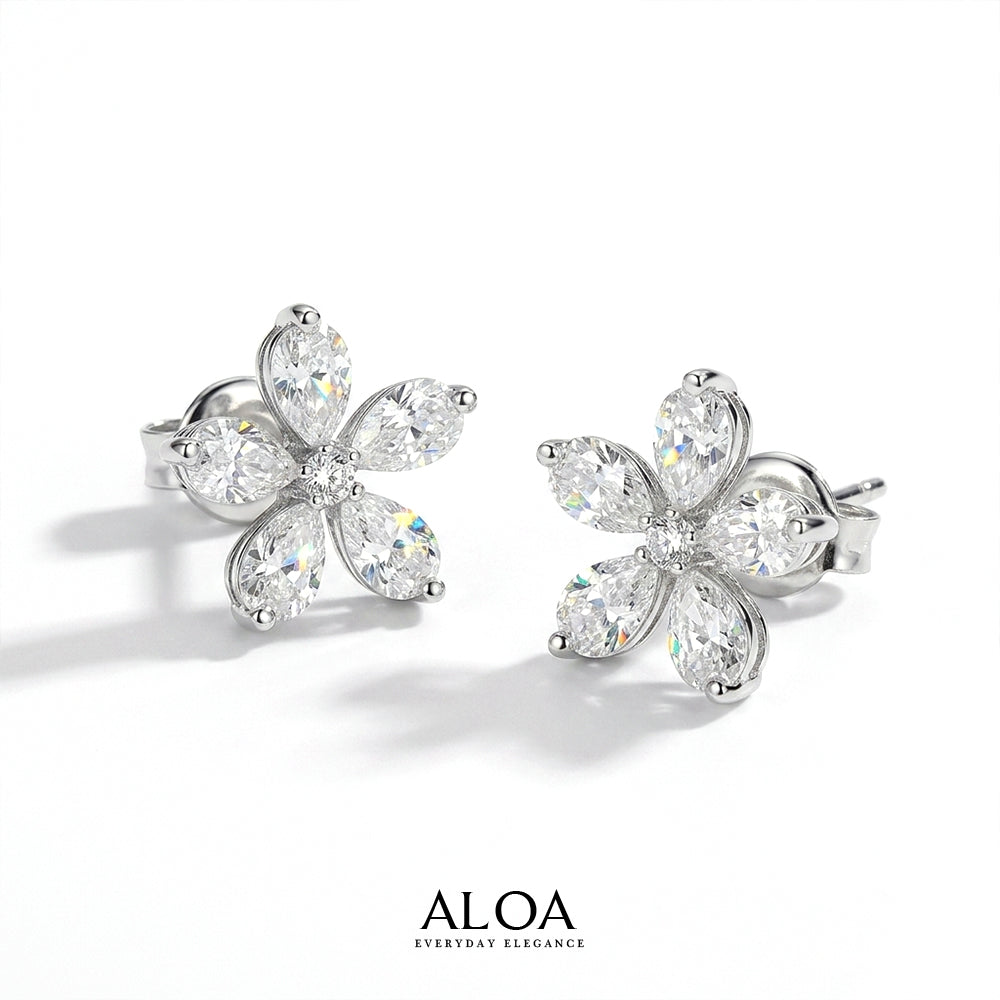 Jasmine Flower Studs