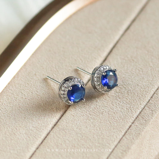 Blue Dainty Studs
