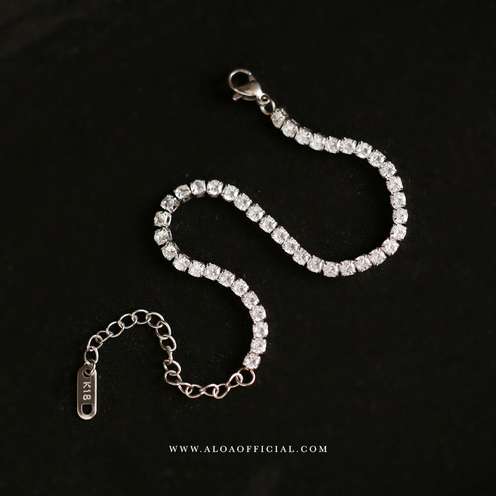 Stainless Steel Tennis Bracelet