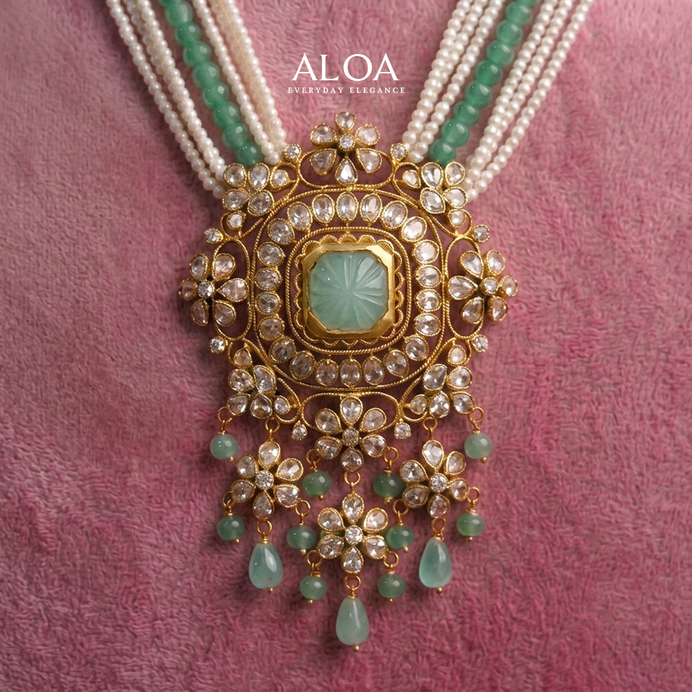 Heritage Mint Mala