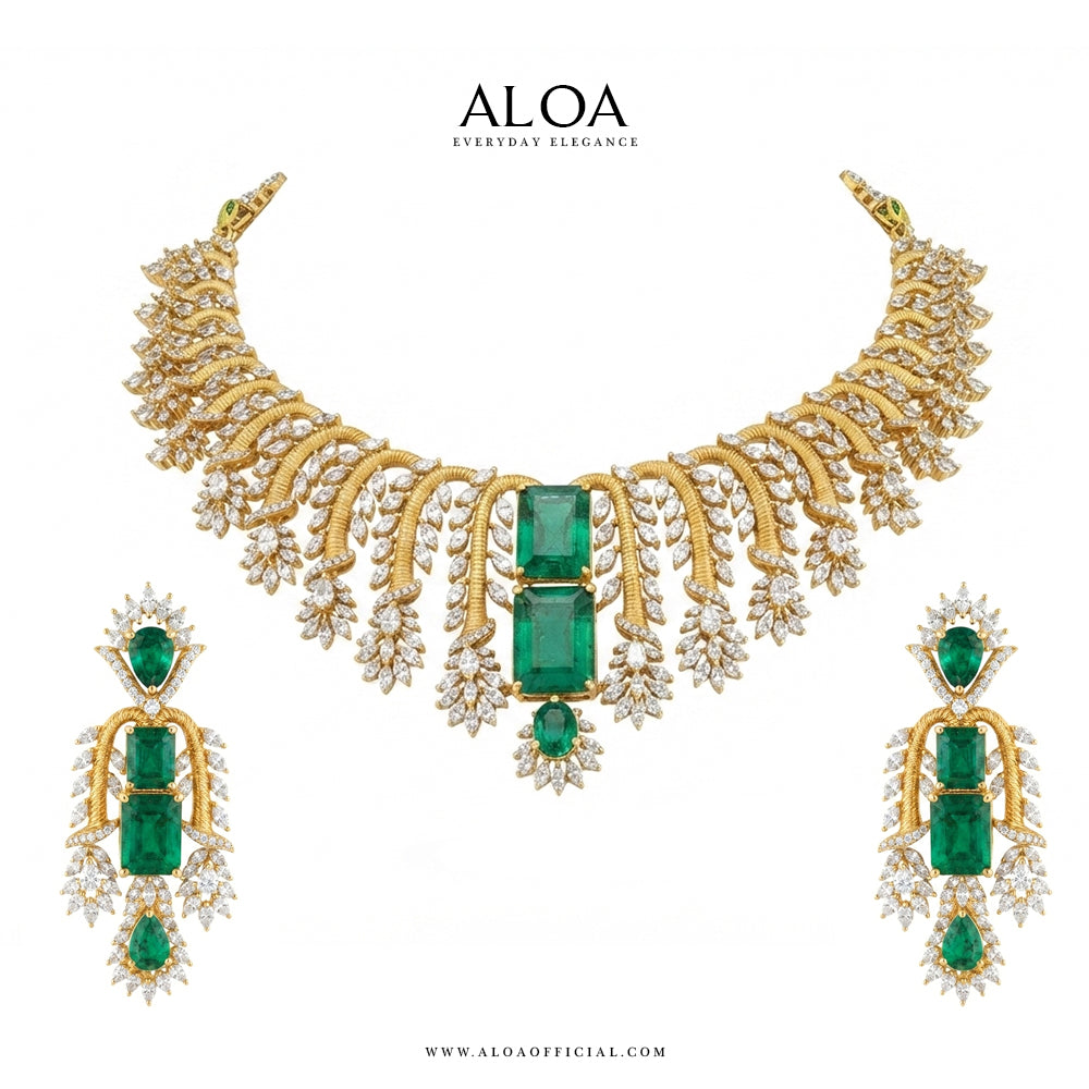Statement Bridal Necklace Set