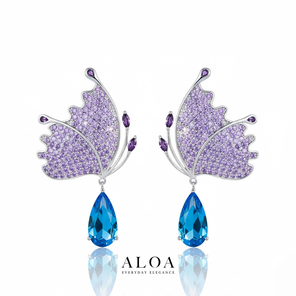 The Flutter Drop Earrings