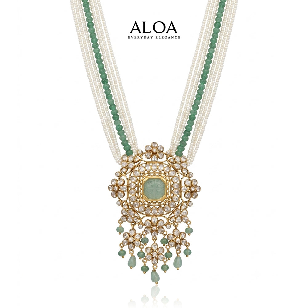Heritage Mint Mala